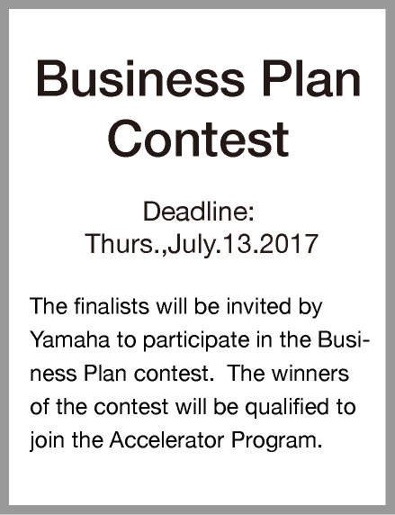 Business Plan Contest Thu.,July.13.2017
